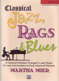 Classical Jazz Rags & Blues Book 5 Mier Sheet Music Songbook