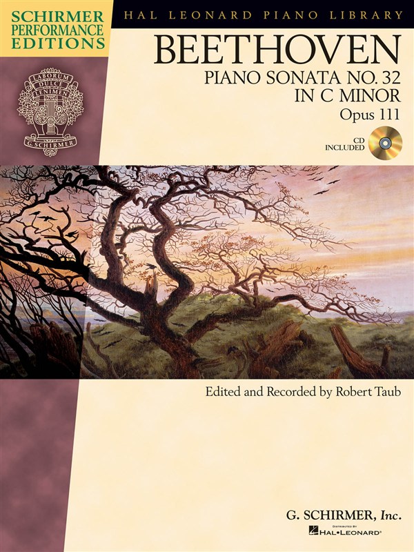 Beethoven Piano Sonata No 32 Cmin Op111 + Cd Sheet Music Songbook