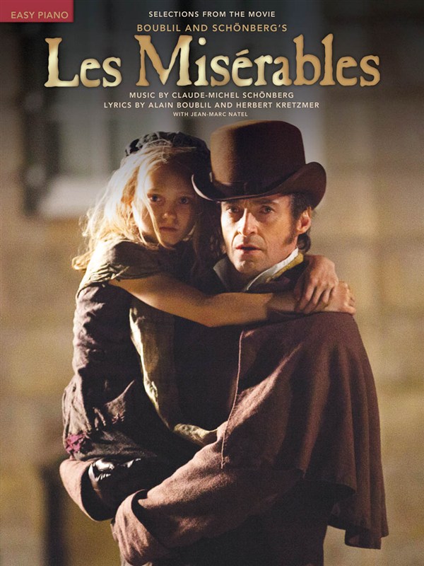 Les Miserables Selections From The Movie Easy Pf Sheet Music Songbook