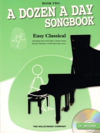 Dozen A Day Songbook Easy Classical Book 2 + Cd Sheet Music Songbook