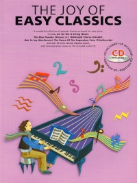 Joy Of Easy Classics Book & Cd Sheet Music Songbook