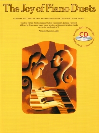 Joy Of Piano Duets Book & Cd Sheet Music Songbook