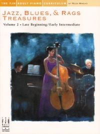 Jazz Blues & Rags Treasures Vol 2 Marlais Piano Sheet Music Songbook