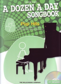 Dozen A Day Songbook Pop Hits Book 2 + Cd Sheet Music Songbook