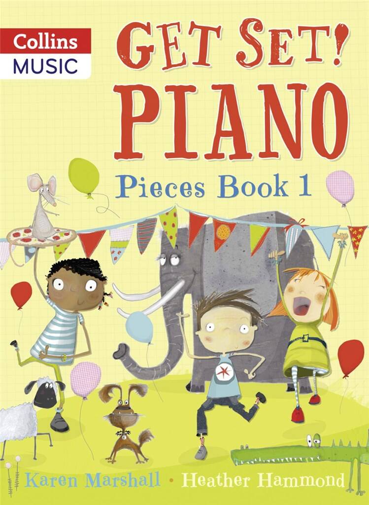 Get Set Piano Pieces Book 1 Hammond & Marshall Sheet Music Songbook