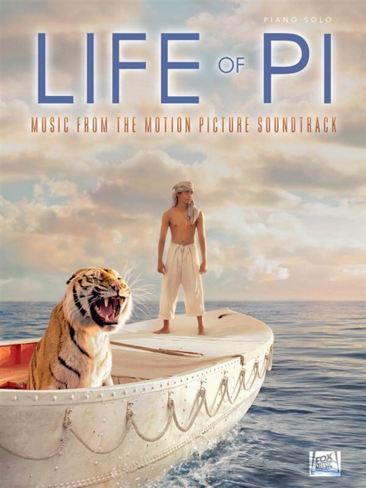 Life Of Pi Danna Movie Soundtrack Piano Sheet Music Songbook