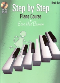 Step By Step Piano Course Book 2 Burnam + Cd Sheet Music Songbook
