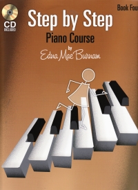 Step By Step Piano Course Book 4 Burnam + Cd Sheet Music Songbook