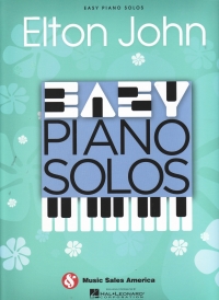 Easy Piano Solos Elton John Sheet Music Songbook