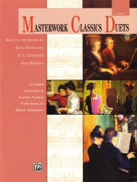 Masterwork Classics Duets Level 2 Sheet Music Songbook
