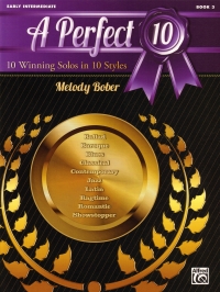 A Perfect 10 Book 3 Bober Piano Sheet Music Songbook