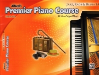 Alfred Premier Piano Course Jazz Rags & Blues 1a Sheet Music Songbook