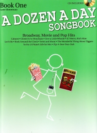 Dozen A Day Songbook Broadway Movie Pop Bk1/audio Sheet Music Songbook