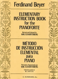 Beyer Elementary Instruction Book For The Piano Sheet Music Songbook
