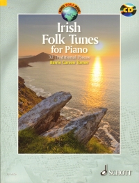 Irish Folk Tunes For Piano Carson Turner + Cd Sheet Music Songbook