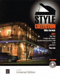 Style Collection Jazz Cornick Piano + Cd Sheet Music Songbook