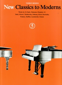 New Classics To Modern Book 5 Piano Sheet Music Songbook