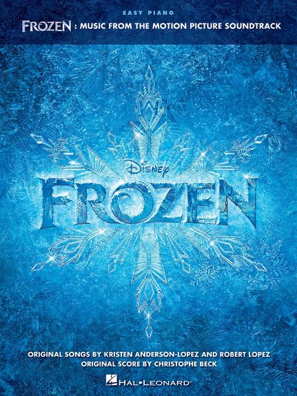 Frozen Music From The Motion Picture Easy Piano Sheet Music Songbook