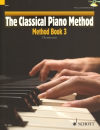 Classical Piano Method: Method Book 3 + Cd Sheet Music Songbook