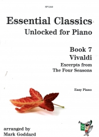 Essential Classics Unlocked For Piano 7 Vivaldi Sheet Music Songbook