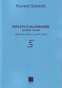 Schmitt Reflets Dallemagne Op28 Vol1 Piano 4 Hand Sheet Music Songbook