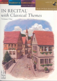 In Recital With Classical Themes Vol 1 Book 4 + Cd Sheet Music Songbook