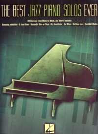 Best Jazz Piano Solos Ever Sheet Music Songbook