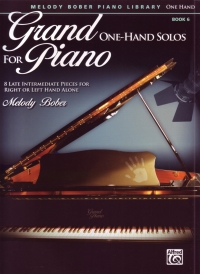 Grand One-hand Solos For Piano Book 6 Bober Sheet Music Songbook