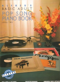 Alfred Basic Adult Pop Song Piano Book Level 2 Sheet Music Songbook