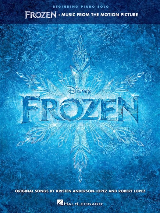 Frozen Music From Motion Picture Beginning Solo Pf Sheet Music Songbook