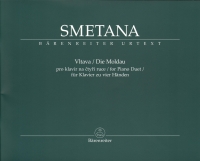Smetana Vltava Die Moldau Piano Duet Sheet Music Songbook