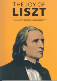 Joy Of Liszt Piano Sheet Music Songbook