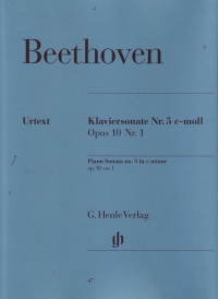 Beethoven Piano Sonata In C Min Op 10 No 1 Sheet Music Songbook
