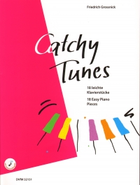 Catchy Tunes Grossnick 18 Easy Piano Pieces Sheet Music Songbook