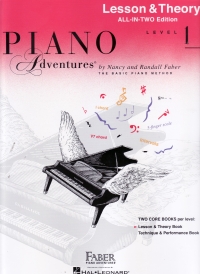 Piano Adventures Lesson & Theory Level 1 Sheet Music Songbook