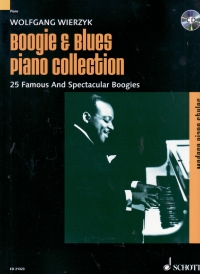 Boogie & Blues Piano Collection Wierzyk + Cd Sheet Music Songbook