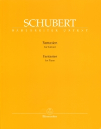Schubert Fantasies Piano Sheet Music Songbook