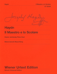 Haydn Il Maestro E Lo Scolare Hob Xv11a:1 Piano Sheet Music Songbook