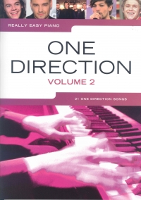 Really Easy Piano One Direction Vol 2 Sheet Music Songbook