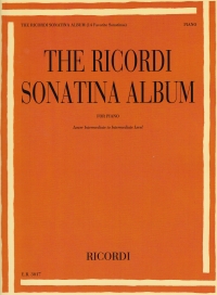 Ricordi Sonatina Album Piano Sheet Music Songbook