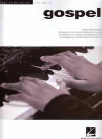 Jazz Piano Solos 33 Gospel Sheet Music Songbook