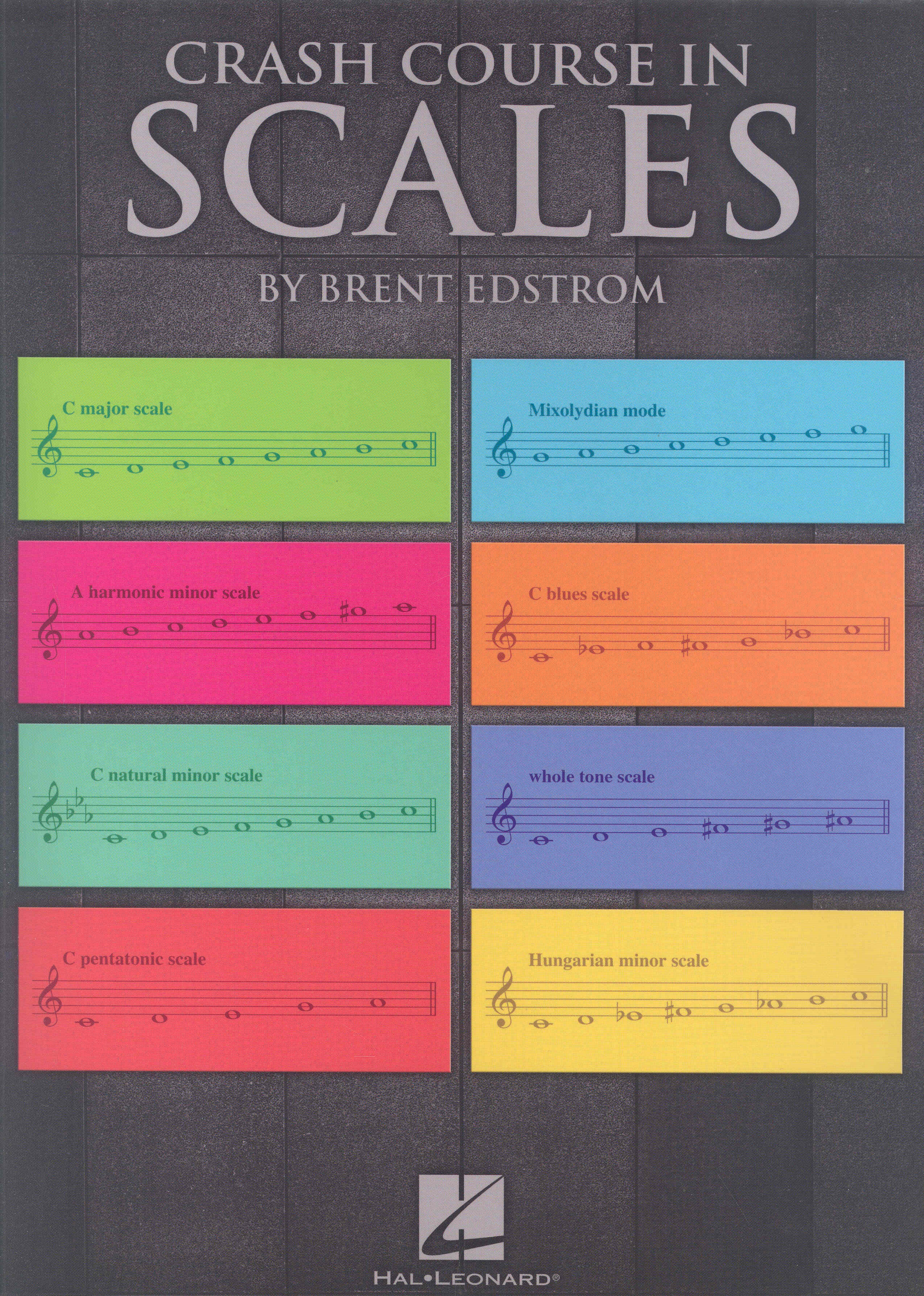 Crash Course In Scales Edstrom Piano Sheet Music Songbook
