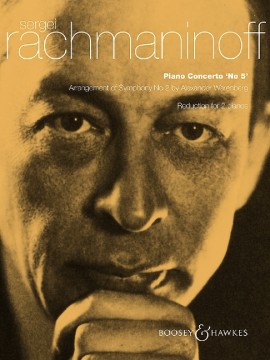 Rachmaninoff Piano Concerto No 5 Piano Reduction Sheet Music Songbook