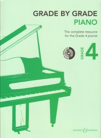 Grade By Grade Piano Grade 4 + Cd Farrington Sheet Music Songbook