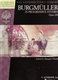 Burgmuller 25 Progressive Studies Op100 Sheet Music Songbook