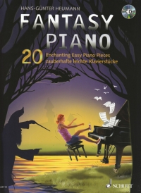 Fantasy Piano Heumann + Cd Sheet Music Songbook