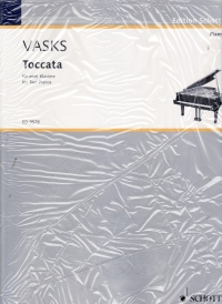 Vasks Toccata 2 Pianos Sheet Music Songbook