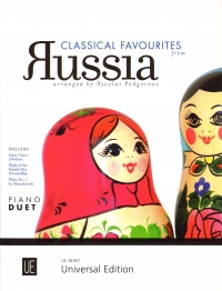 Classical Favourites From Russia Piano 4 Hands Sheet Music Songbook