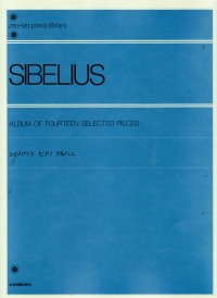 Sibelius Album Of 14 Selected Pieces Piano Sheet Music Songbook