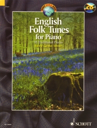 English Folk Tunes For Piano Carson Turner + Cd Sheet Music Songbook